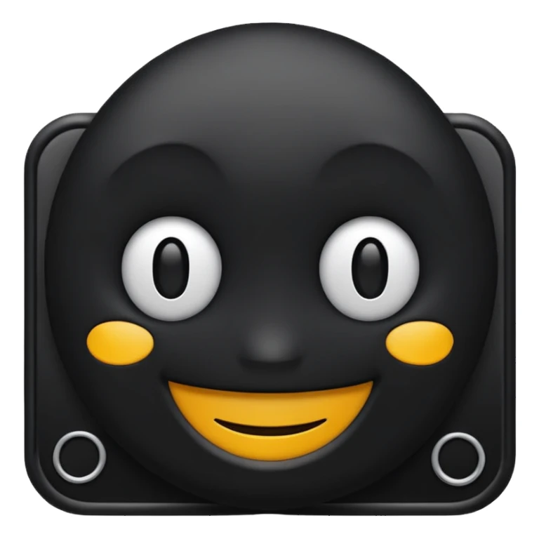 automated outreach black emoji sticker