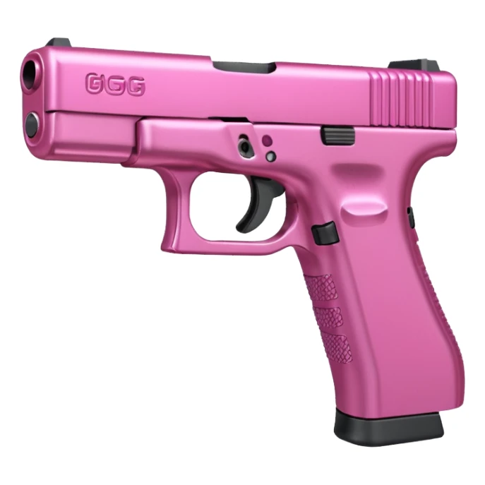 Pink Glock  sticker