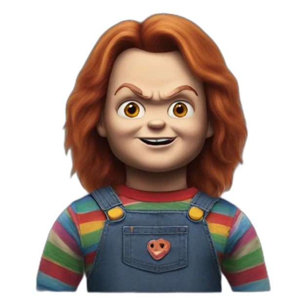 Chucky movie sticker