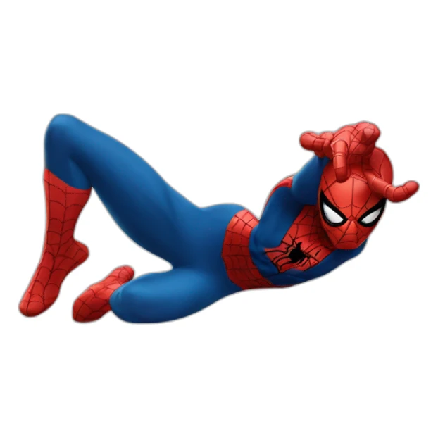 Spider-Man finger pose sticker