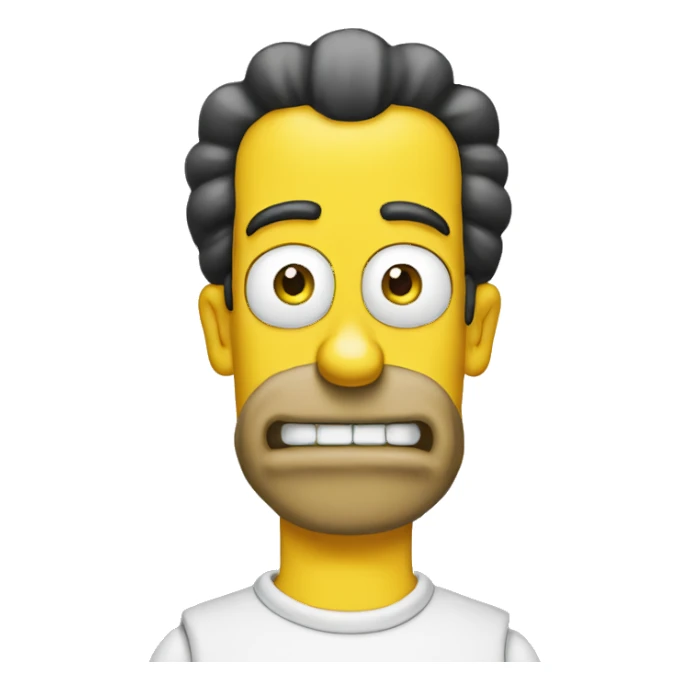 Homer simson sticker