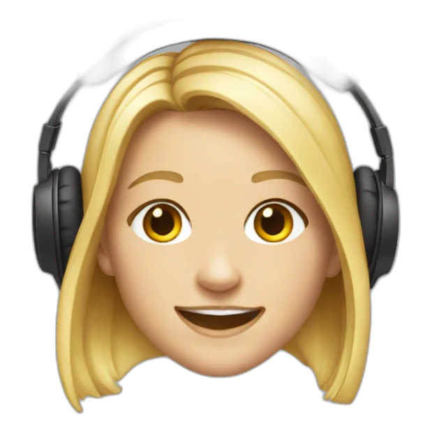 Smile Witherspoon headphones sticker