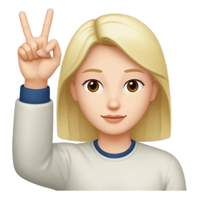 fais le signe Jul avec les mains  sticker