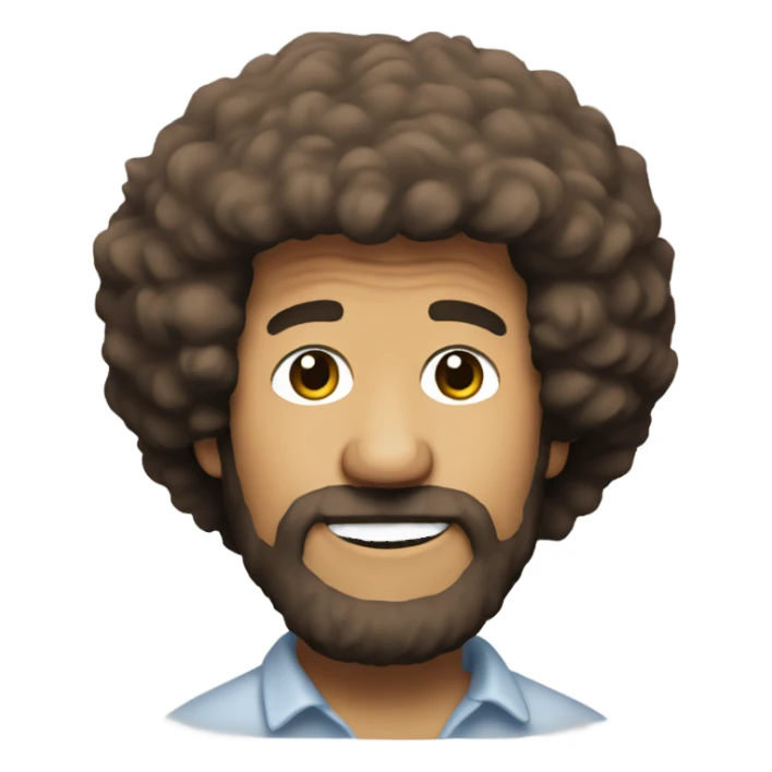 Bob Ross sticker