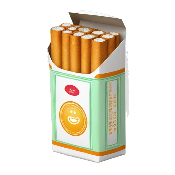 paquet de cigarettes sticker