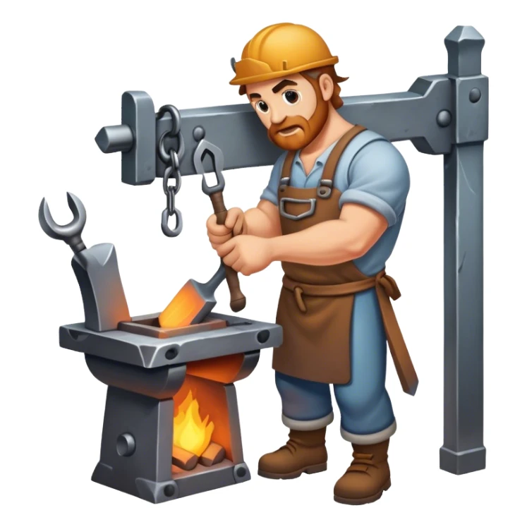 Blacksmithing sticker