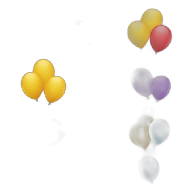 balloons sticker