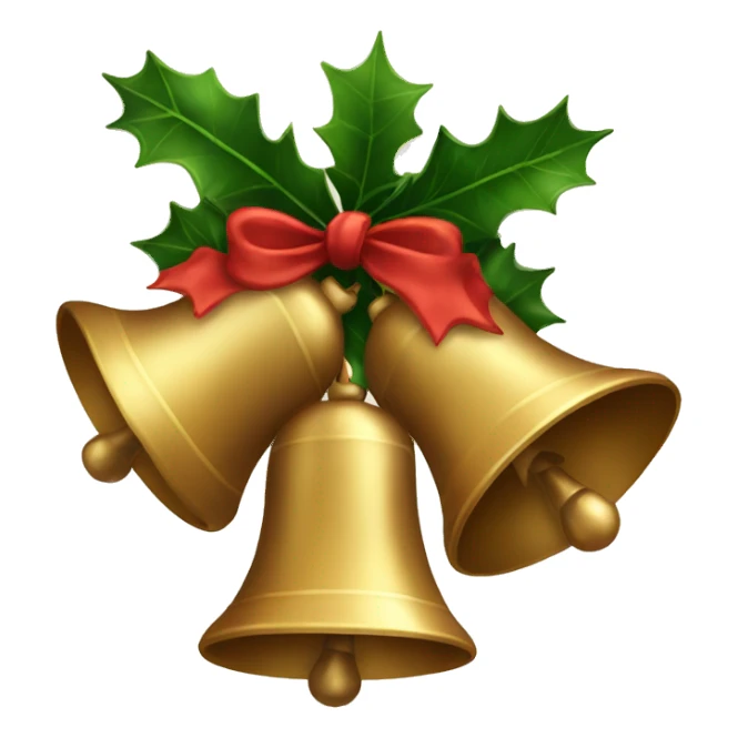 Christmas bells sticker