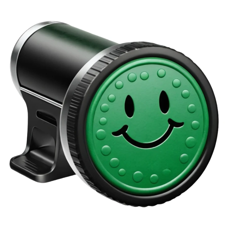 approval ink stamp in green sticker