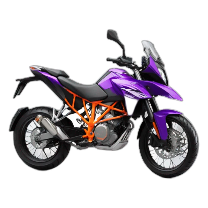 125 ktm purple sticker