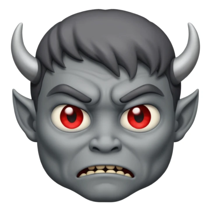very sad demon memoji sticker