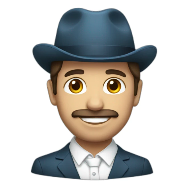 Argentinian in national suit  sticker