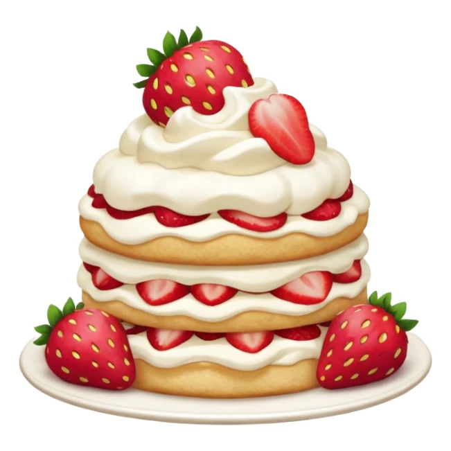 strawberry shortcake  sticker