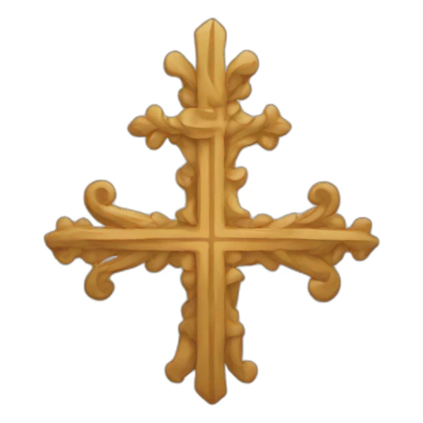Logo croix bouddiste sticker