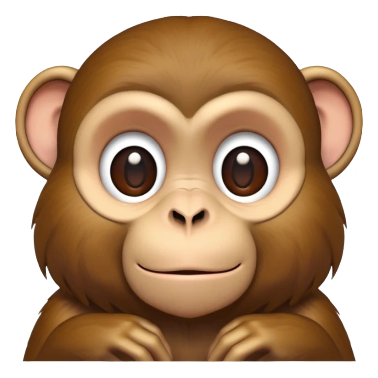 Yes or No monkey sticker