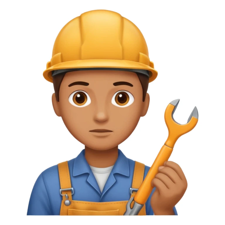 person Repairing a tool sticker