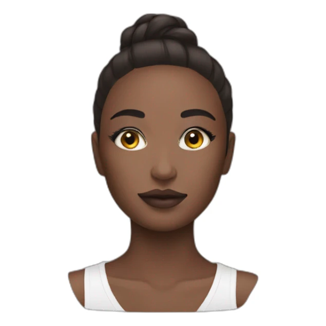 Une palette de maquillage sticker