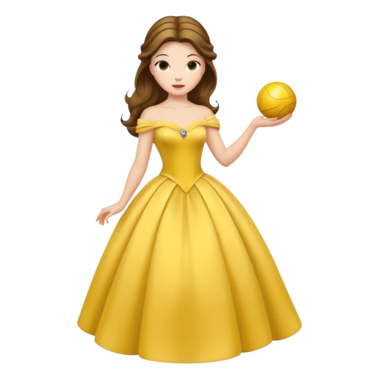 Belle from Beauty and the Beast sticker