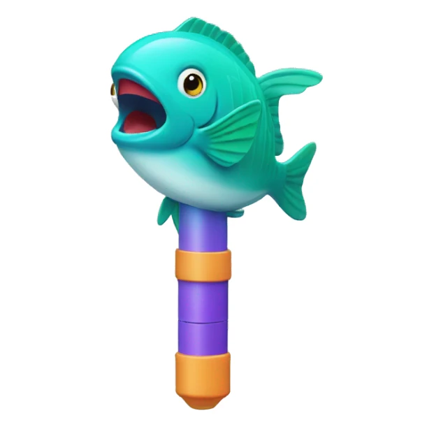 Pez sirenita sticker