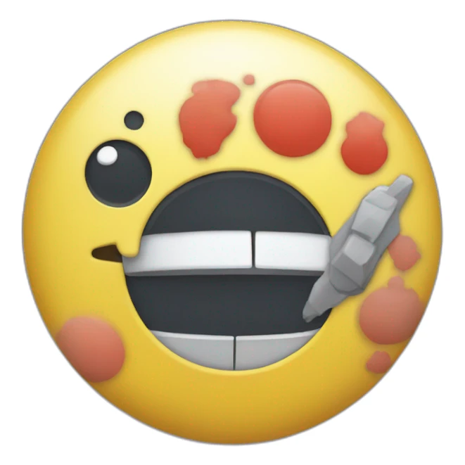 Confirm Button Pokemon Badge  sticker