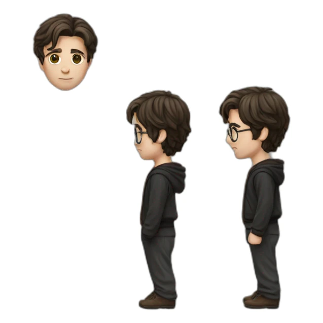 Harry potter full body sticker