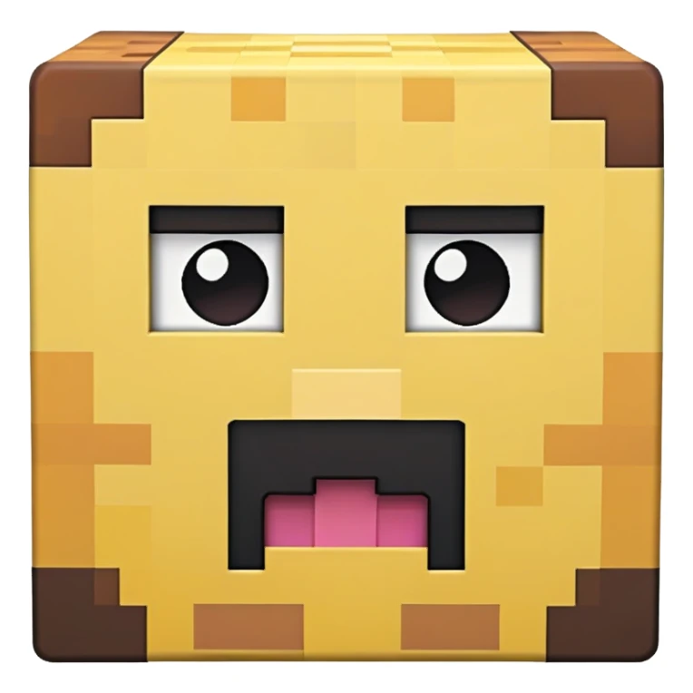 Minecraft block sticker