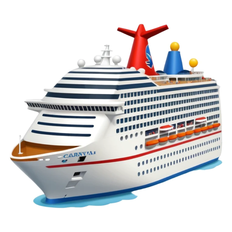 Carnival cruise ship sticker