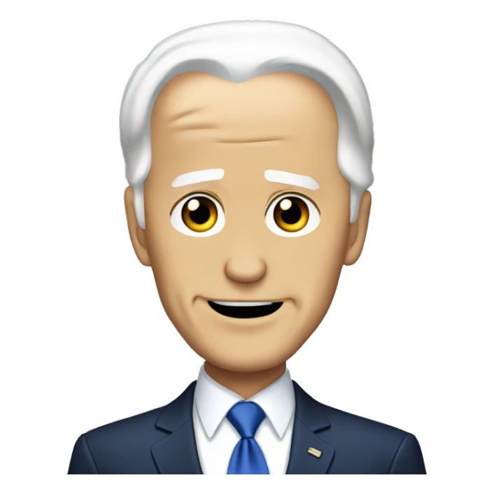 Joe Biden as anime  sticker