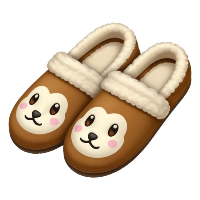 cozy slippers sticker