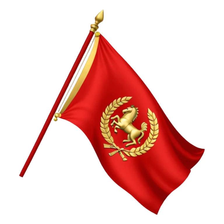 Drapeau rome sticker