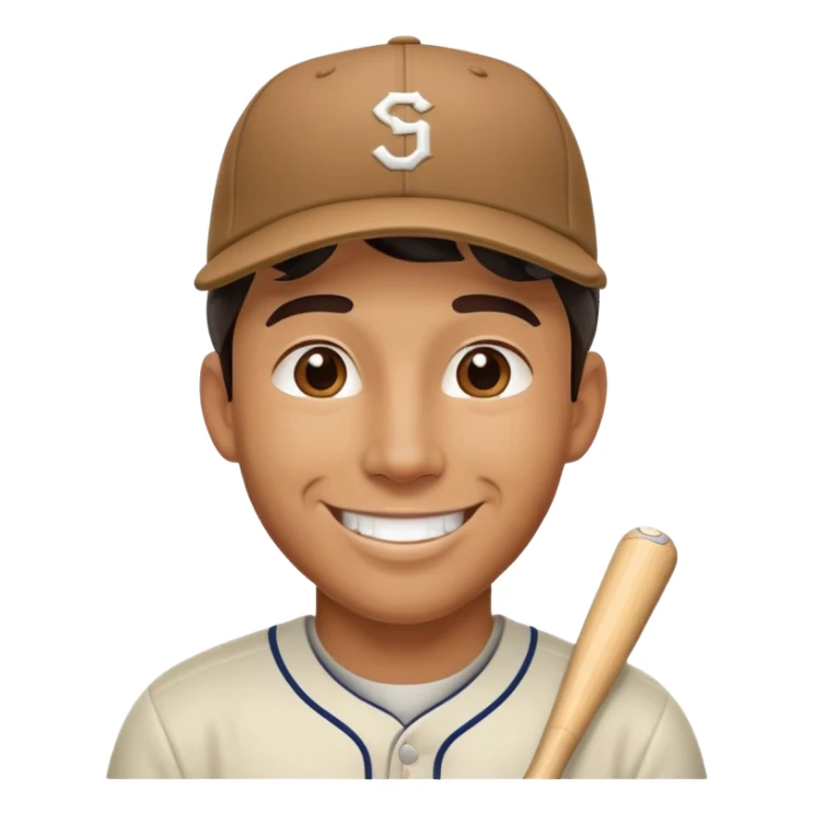 Man wearing backwards baseball hat sticker