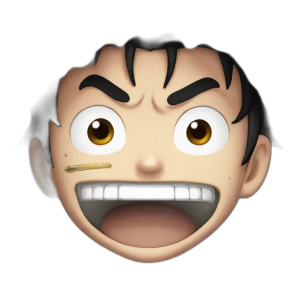 Luffy gear five sticker