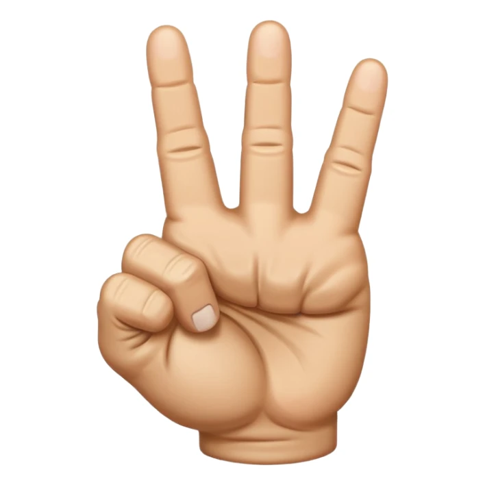 Angry middle finger sticker