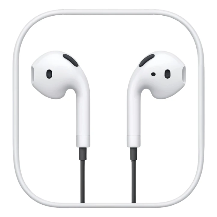 EarPods headphones sticker