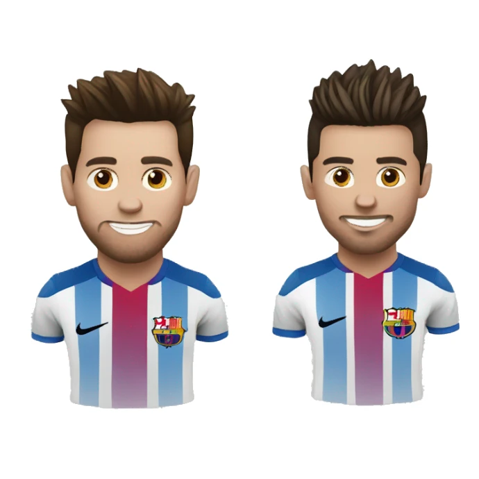 Messi et Ronaldo  sticker