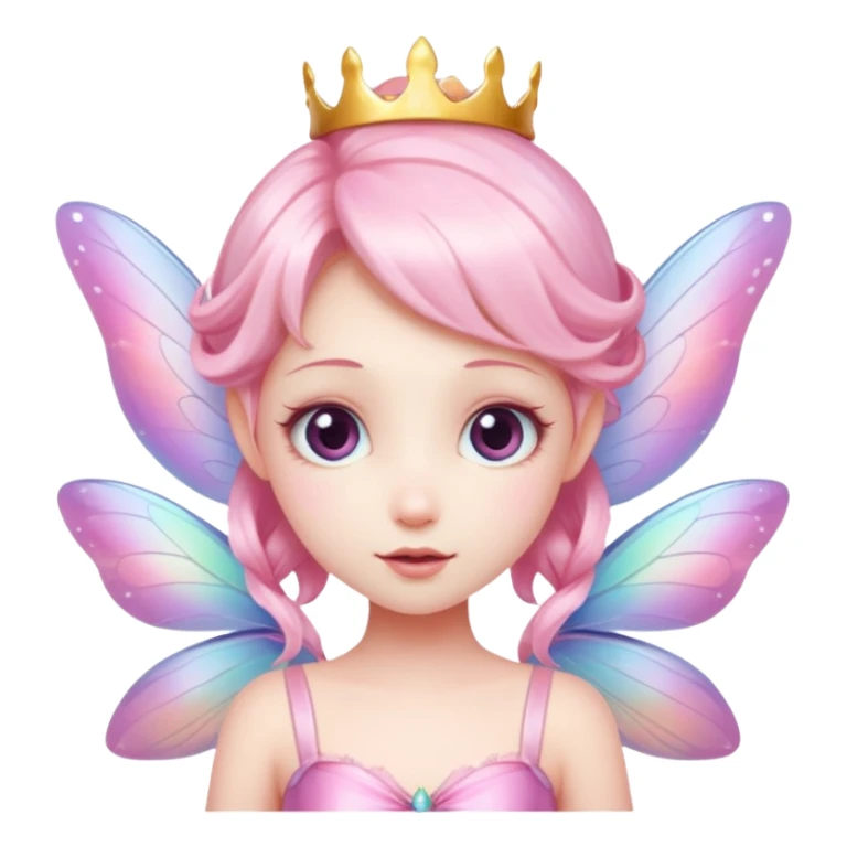 little pink fairy sticker