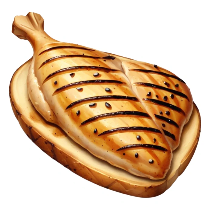 one Grilled Chicken breast sticker