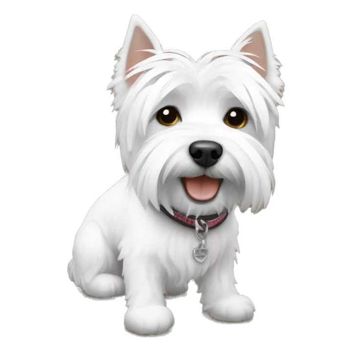 westie sticker