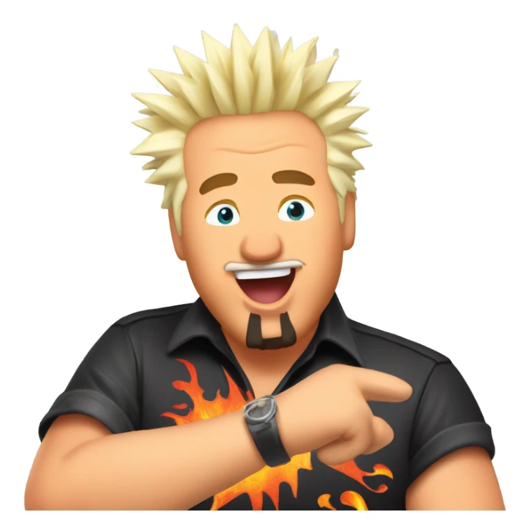 Guy fieri chefs kiss sticker