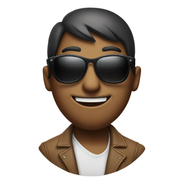 kidney wearing sunglasses  sticker