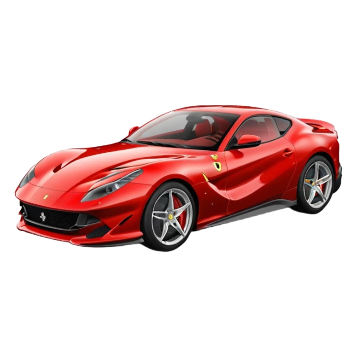 Ferrari 812 Superfast best view  sticker