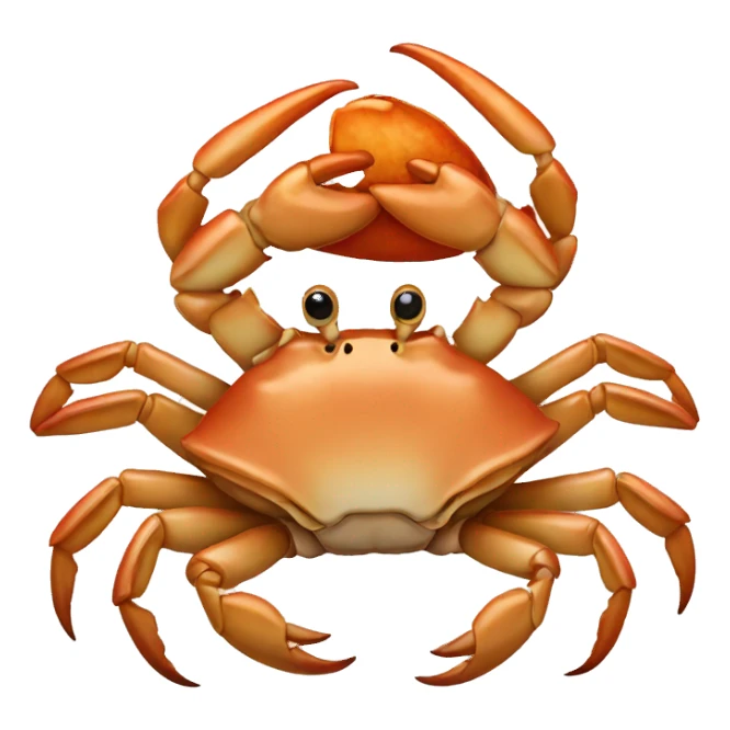 The lotus crab sticker