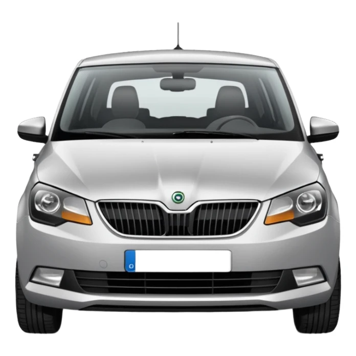skoda fabia car sticker