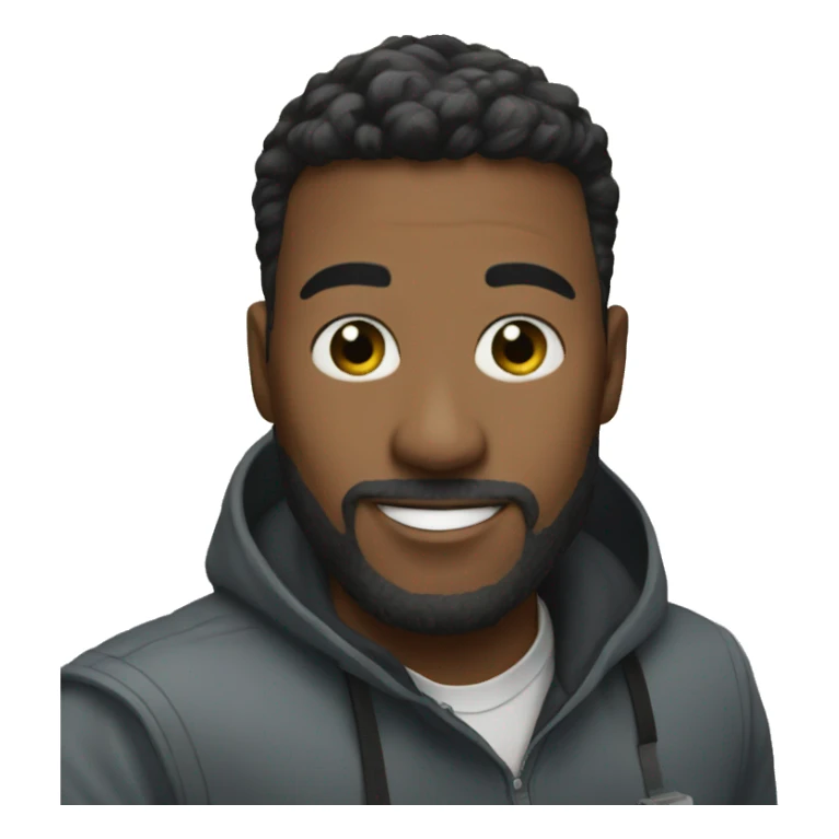 selfie while picking up trash sticker