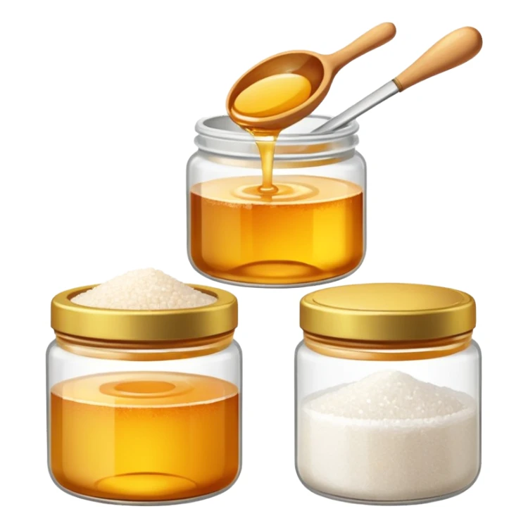 Salt and honey but separate  sticker