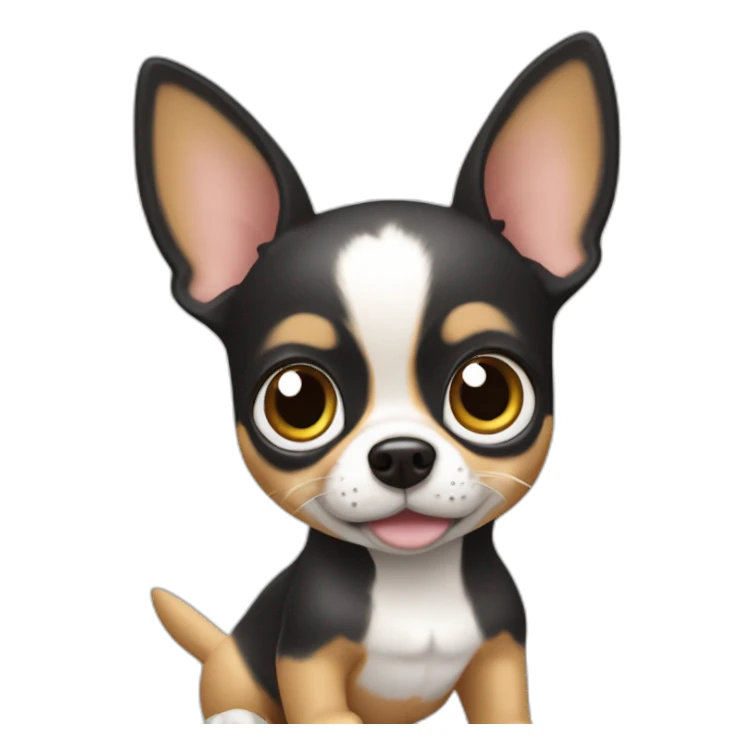 kinder surprise chihuahua sticker