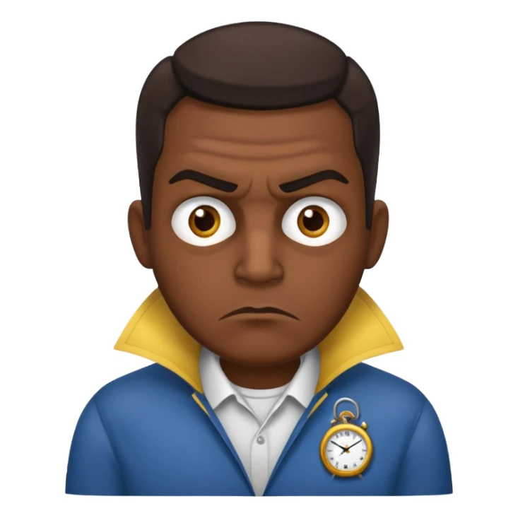 The disgruntled Colombian sticker