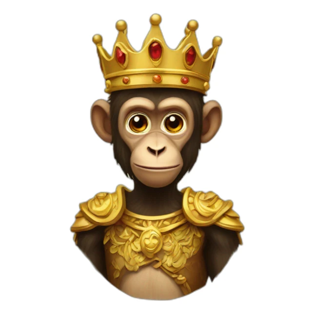 Monky king sticker