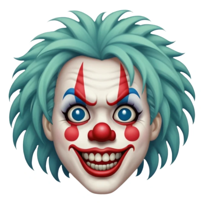Rocker clown sticker