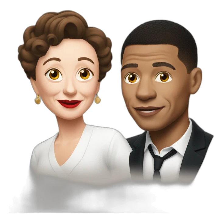 Mbappé et Édith Piaf sticker